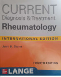 Current Diagnosis & Treatment Rheumatology