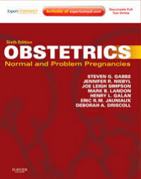 Obstetrics normal and problem pregnancies 6ED.