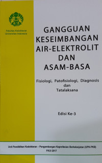 Gangguan Keseimbangan Air - Elektrolit Dan Asam - Basa