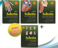 sobotta Atlas Anatomi Jilid 1-3 Ed.23 & Buku Tabel