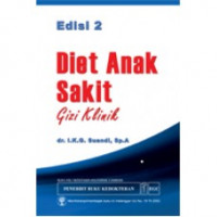 Diet Anak Sakit Gizi Klinik, Ed. 2