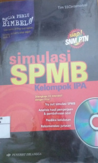 Simulasi SPMB Kelompok IPA