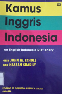 Kamus Inggris- Indonesia