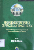 Manajemen Perubahan Perguruan Tinggi Islam