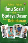 Pokok - Pokok Ilmu Sosial Dan Budaya Dasar Pada Kebidanan