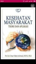 Kesehatan Masyarakat : Teori Dan Aplikasi