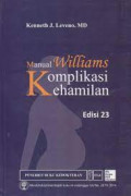 Manual Williams Komplikasi Kehamilan
