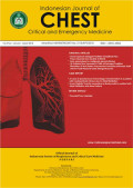 Jurnal: Indonesian journal of chest critical and emergency medicine