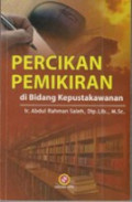 Percikan Pemikiran dibidang Kepustakawanan