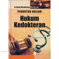 Penuntun Kuliah Hukum Kedokteran