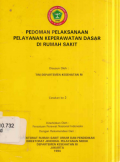 Pedoman Pelaksanaan Pelayanan Keperawatan Dasar di RS