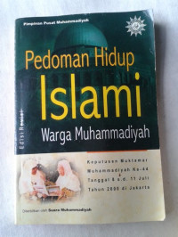 Image of Pedoman Hidup Islami Warga Muhammadiyah