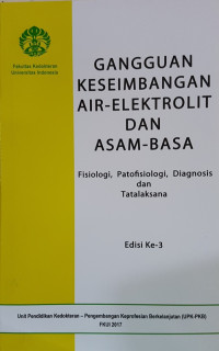 Image of Gangguan Keseimbangan Air - Elektrolit Dan Asam - Basa