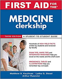 Image of First Aid For The Medicine Clerkship 3E