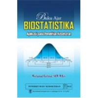 Image of Buku Ajar Biostatistika; Aplikasi Pada Penelitian Kesehatan