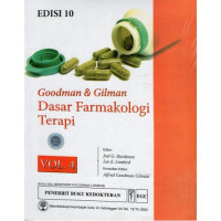 Image of Goodman & Gilman; Dasar Farmakologi Terapi Ed. 10 Vol. 4