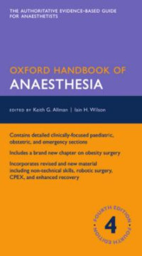 Image of Oxford Handbook Of Ananesthesia
