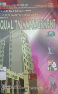 Image of Sistem Bantu Keputusan untuk Quality Management