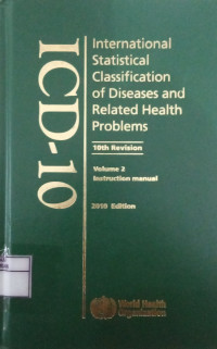 Image of ICD-10 International Statistical Classification Of Diseases and Related Health Problems Vol. 2