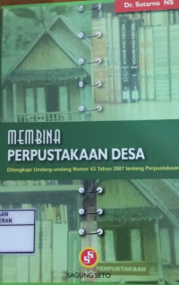 Image of Membina Perpustakaan Desa
