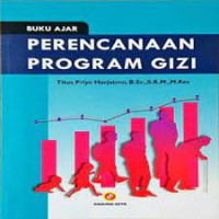 Image of Buku ajar Perencanaan Program Gizi