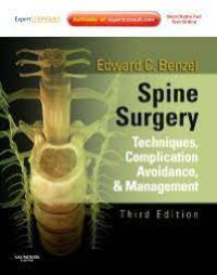 Image of Spine Surgery Techniques, Complication Avoidance, And Management Volume 2