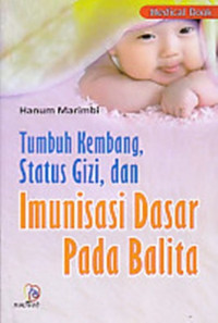 Image of Tumbuh kembang,status gizi dan imunisasi dasar pada balita