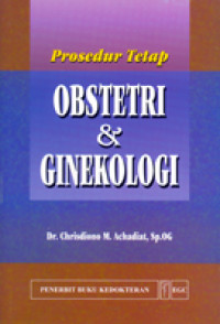 Image of Prosedur Tetap Obstetri & Ginekologi