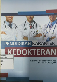 Image of Pendidikan Karakter Kedokteran